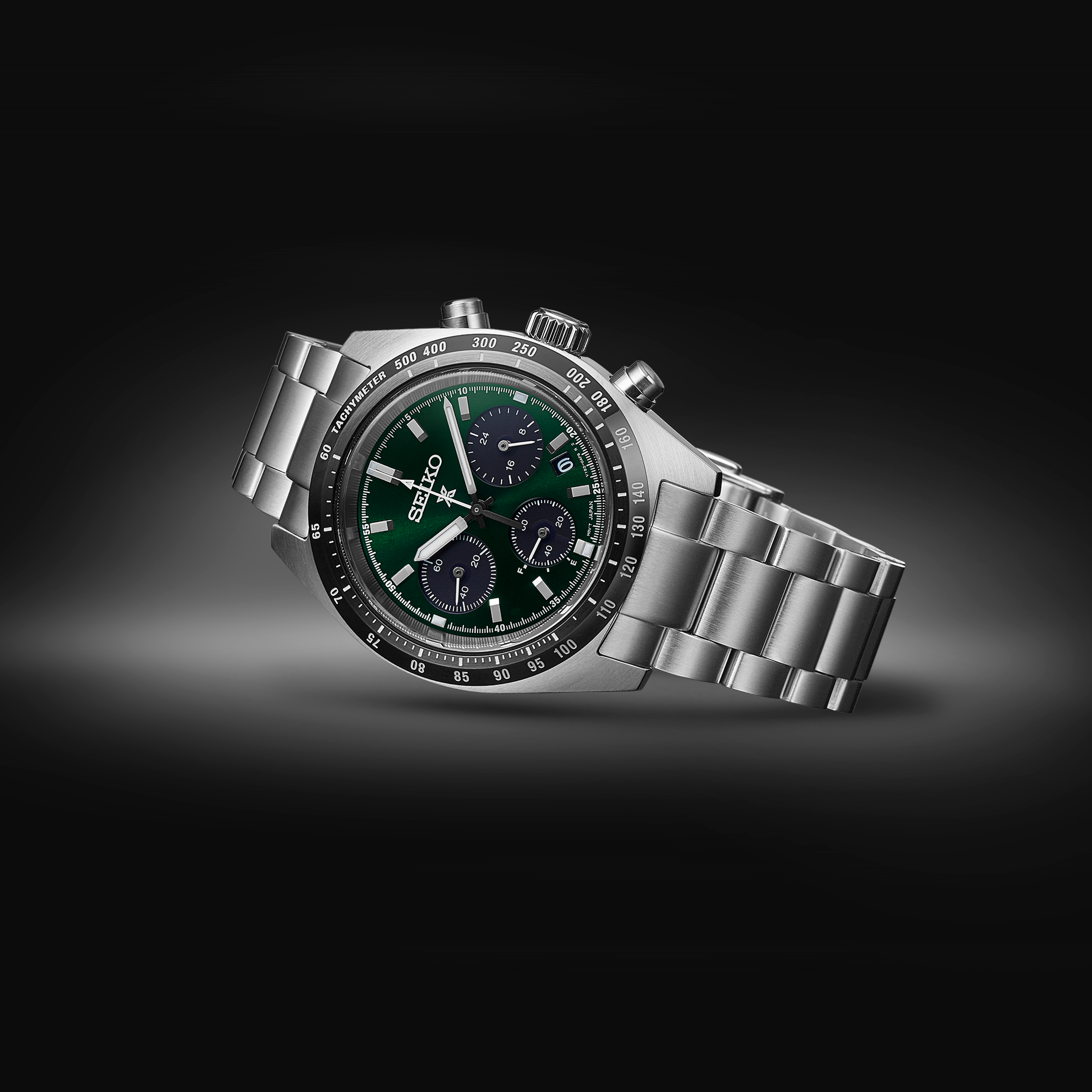 Seiko Speedtimer Solar Chronograph Watch SSC933