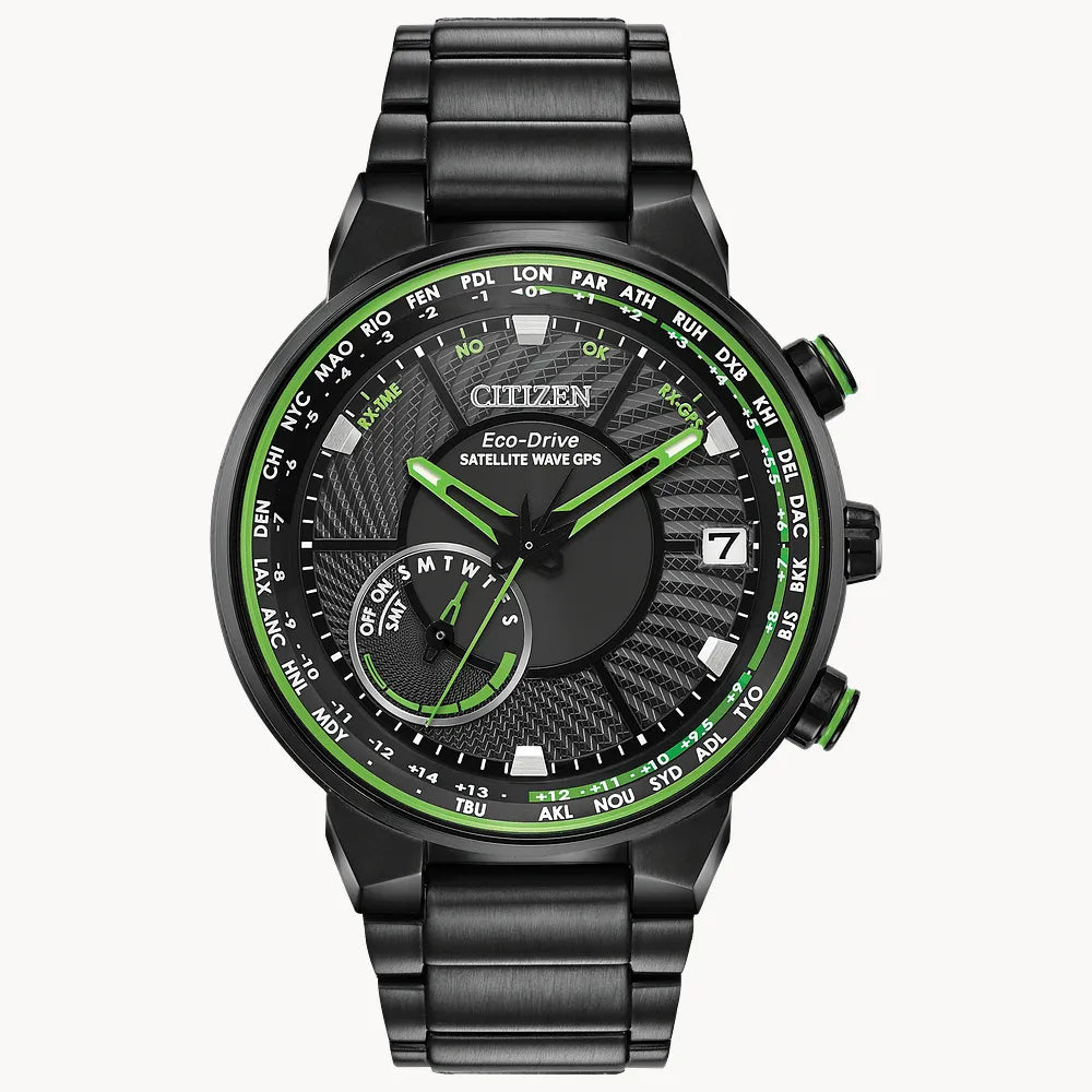 Citizen Satellite Wave GPS Freedom Satellite Timekeeping CC3035-50E