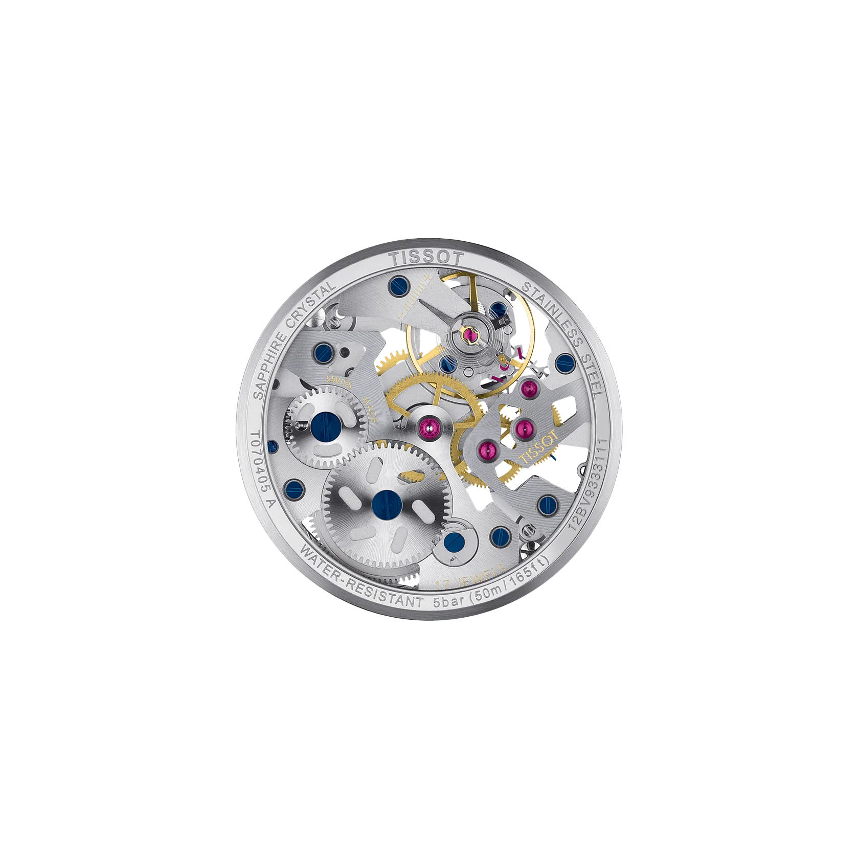 Tissot T-Complication Squelette Mechanical T070.405.16.411.00