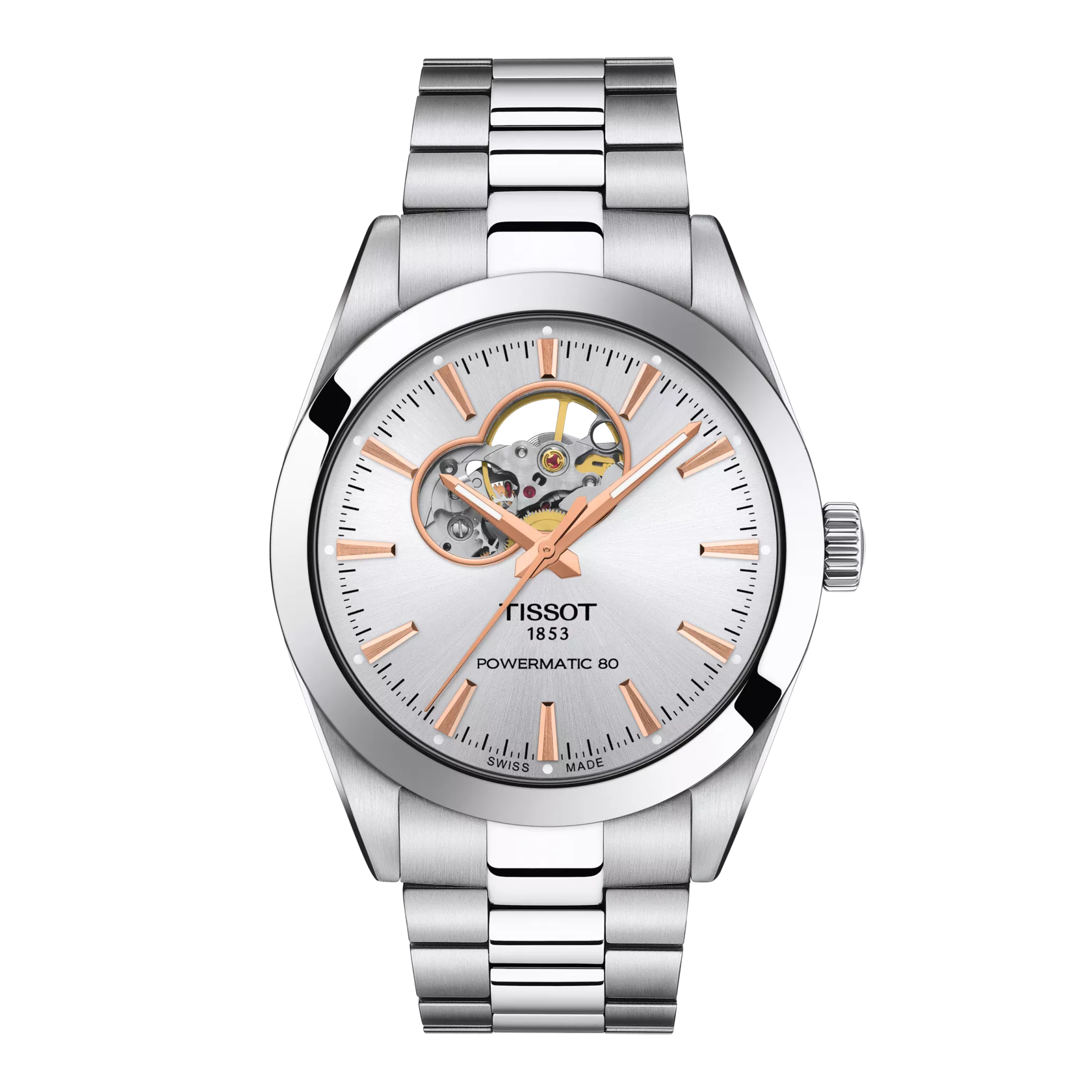 Tissot Gentleman Powermatic 80 Open Heart T127.407.11.031.01