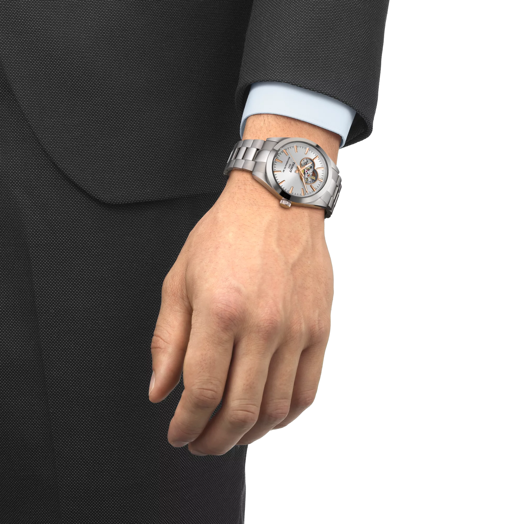 Tissot Gentleman Powermatic 80 Open Heart T127.407.11.031.01