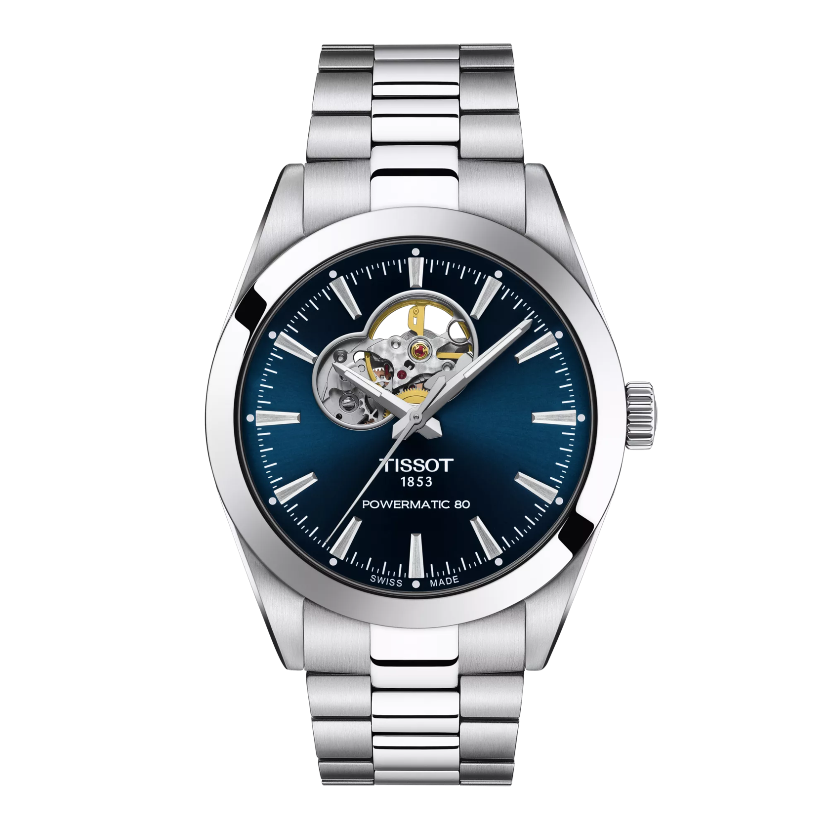 Tissot Gentleman Powermatic 80 Open Heart T127.407.11.041.01
