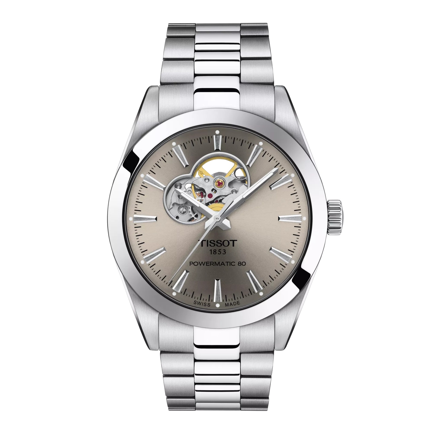 Tissot Gentleman Powermatic 80 Open Heart T127.407.11.081.00