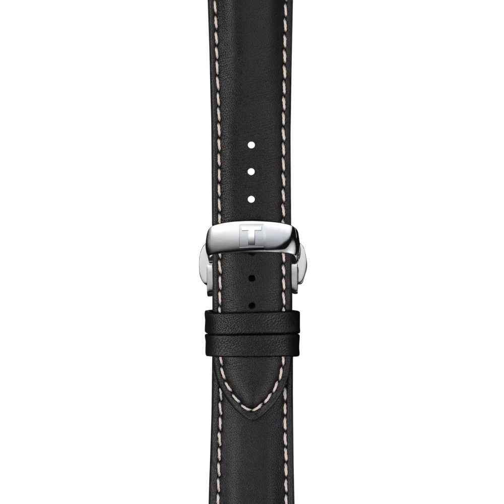 Tissot Gentleman Powermatic 80 Silicium Solid 18K Gold bezel T927.407.46.051.00