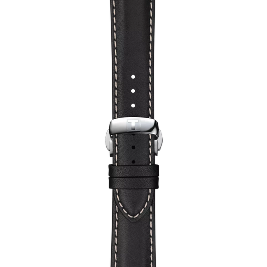 Tissot Gentleman Powermatic 80 Silicium Solid 18K Gold bezel T927.407.46.051.00