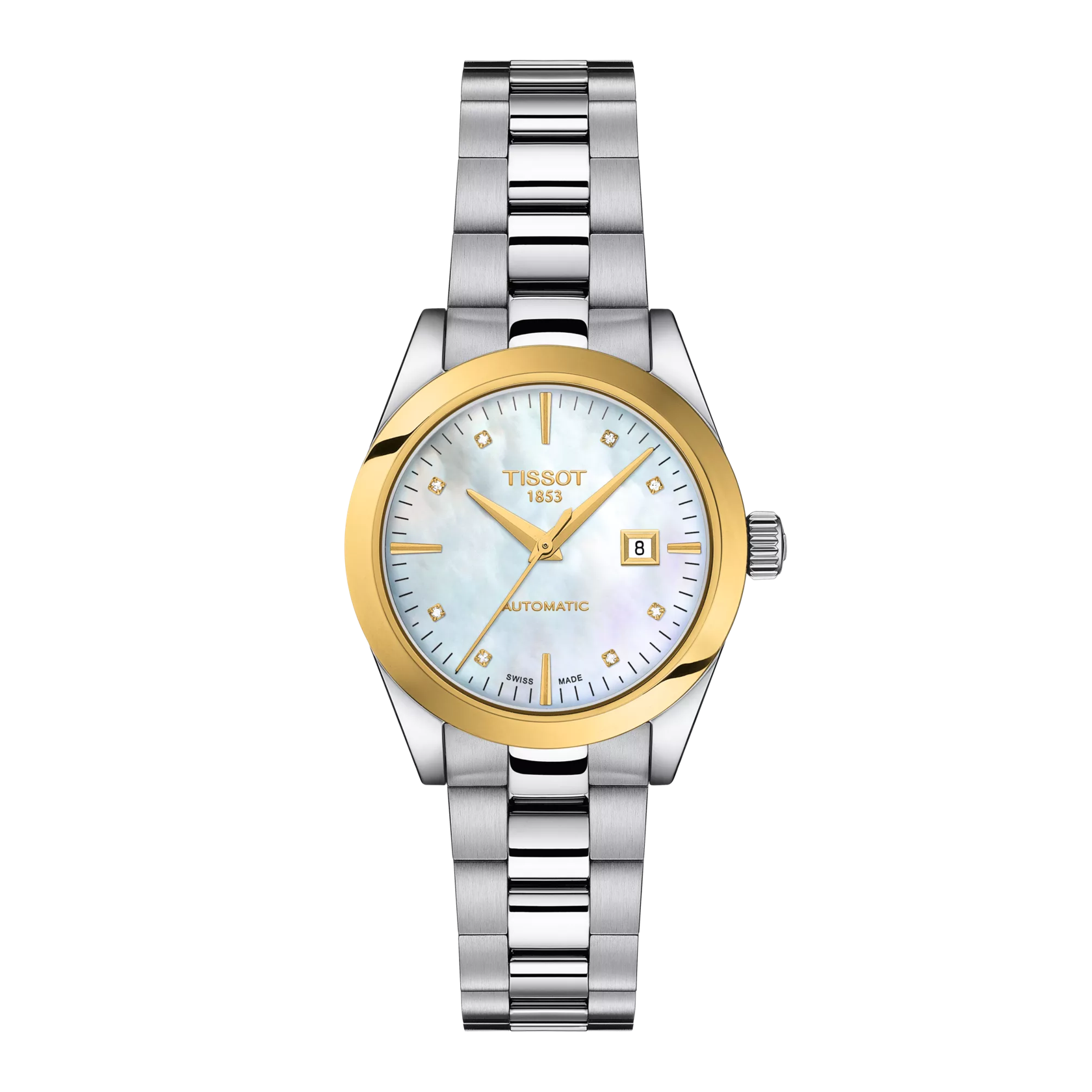 Tissot T-My Lady Automatic 18K Gold bezel T930.007.41.116.00