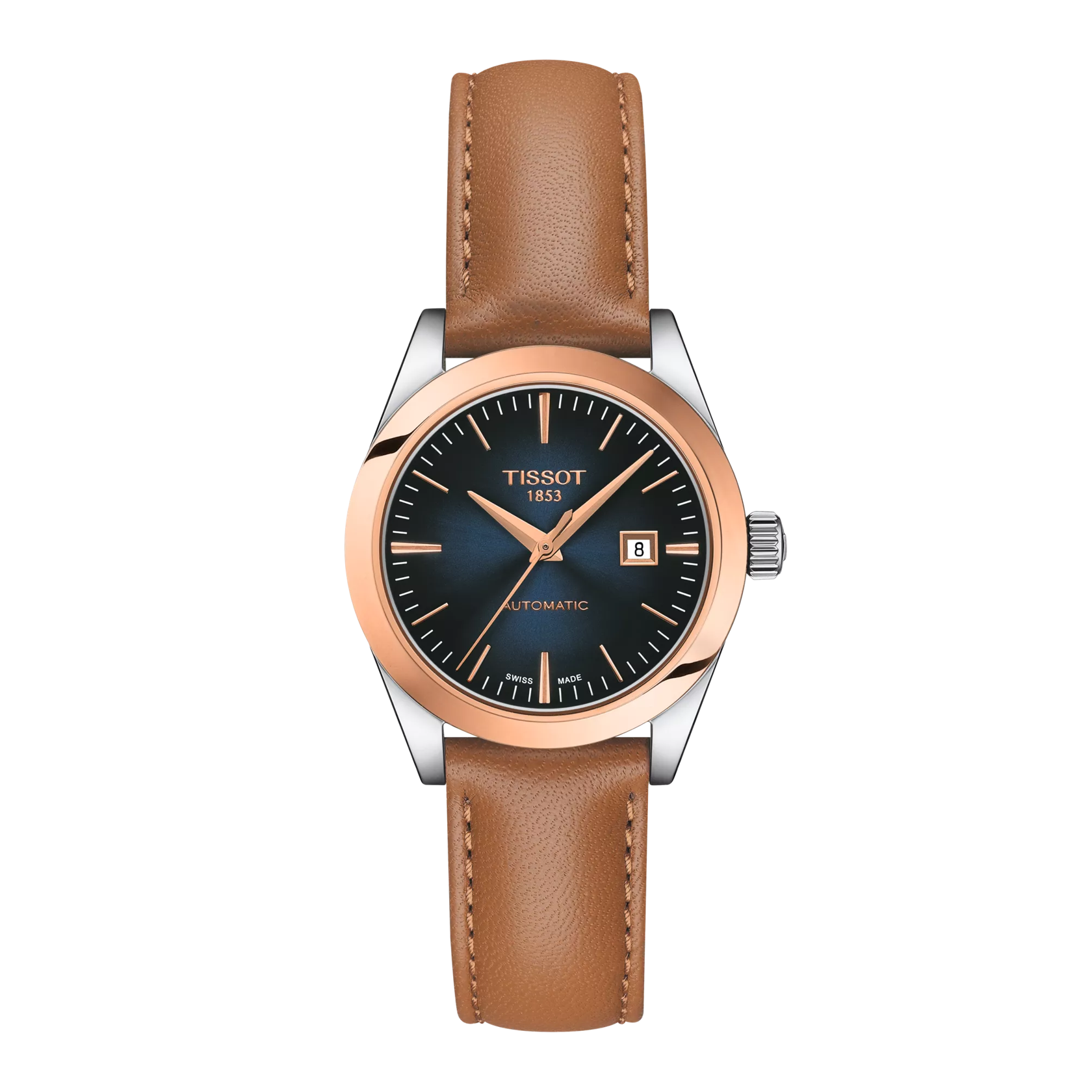 Tissot T-My Lady Automatic 18K Gold bezel T930.007.46.041.00