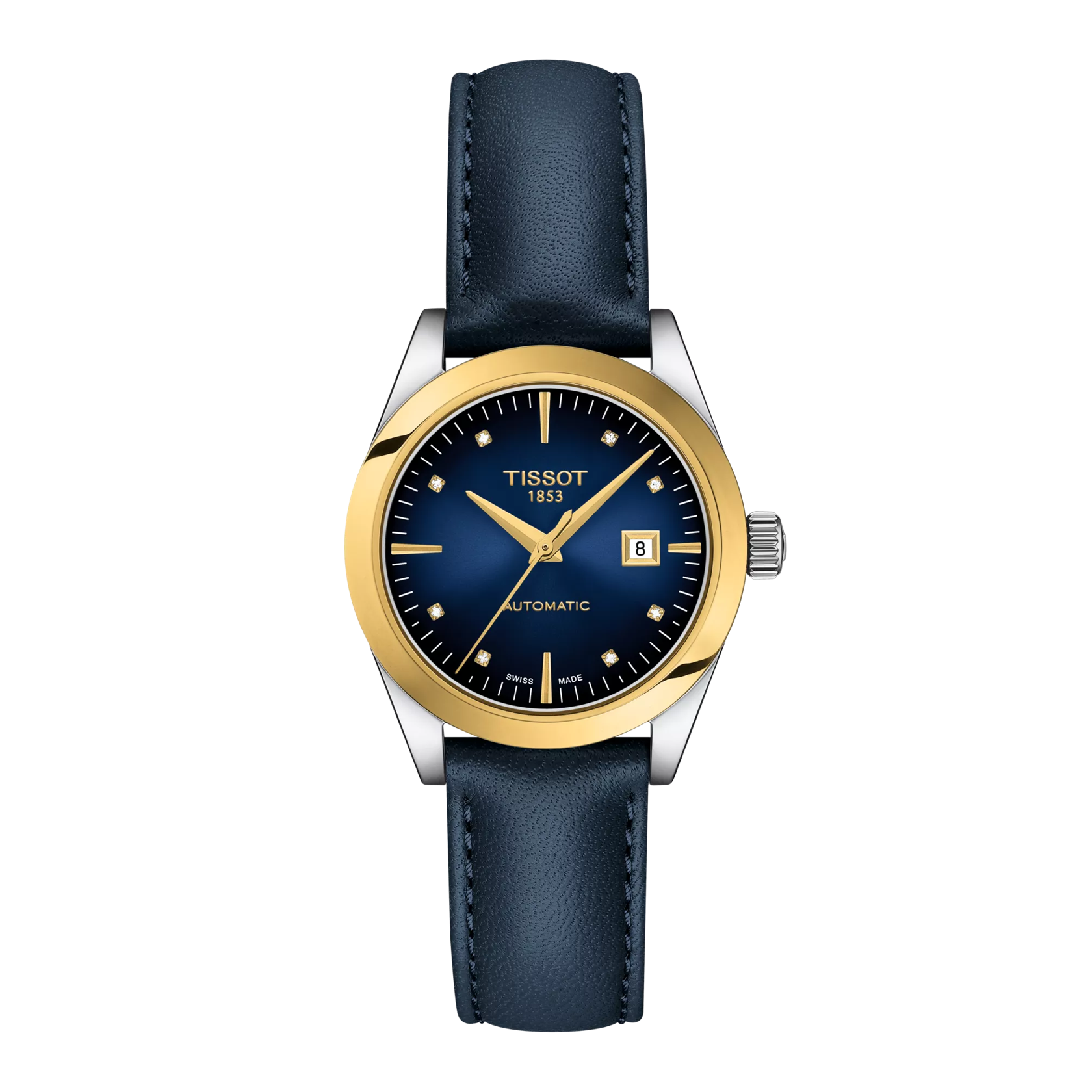 Tissot T-My Lady Automatic 18K Gold bezel T930.007.46.046.00