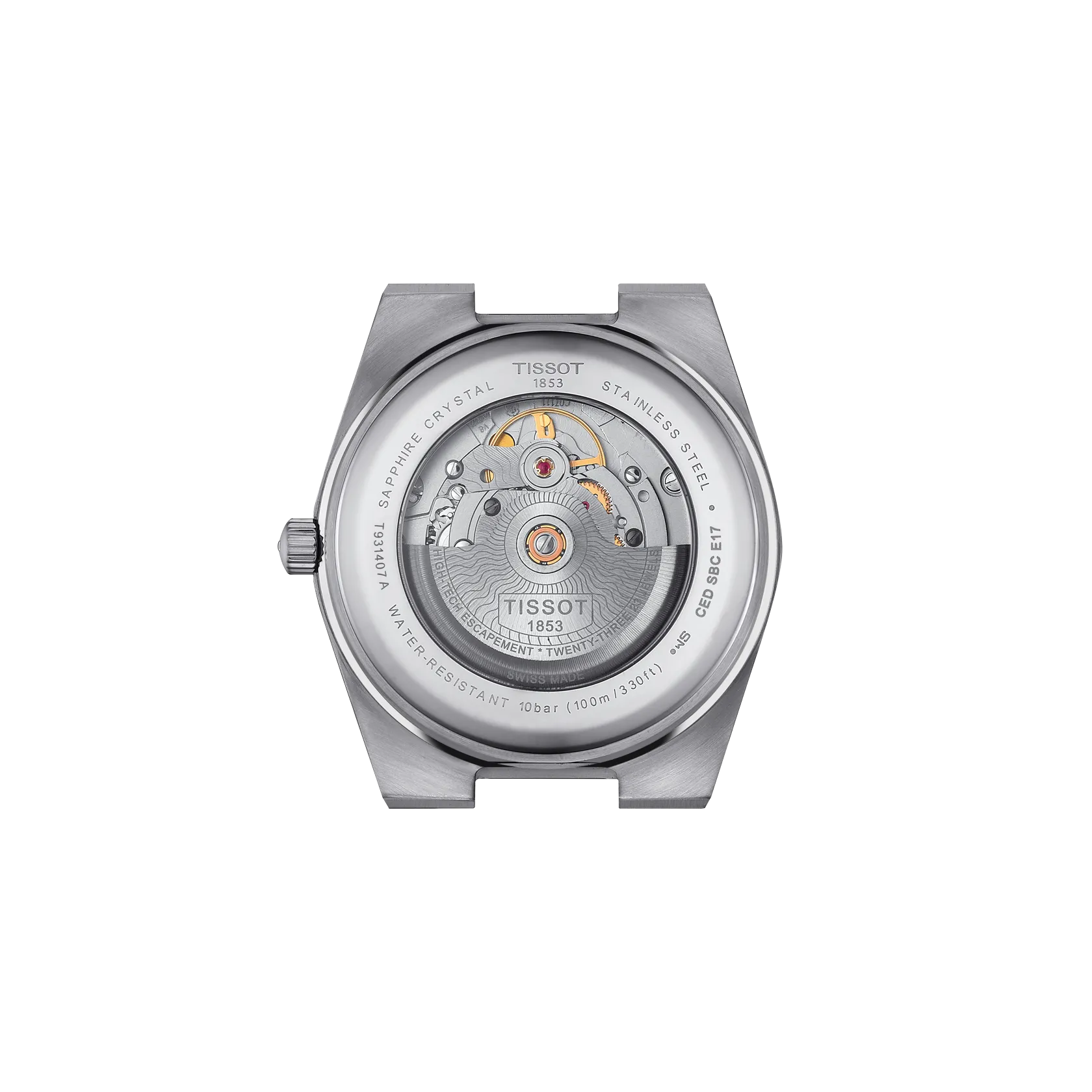 Tissot PRX Powermatic 80 Steel and 18K Gold Bezel T931.407.41.031.00