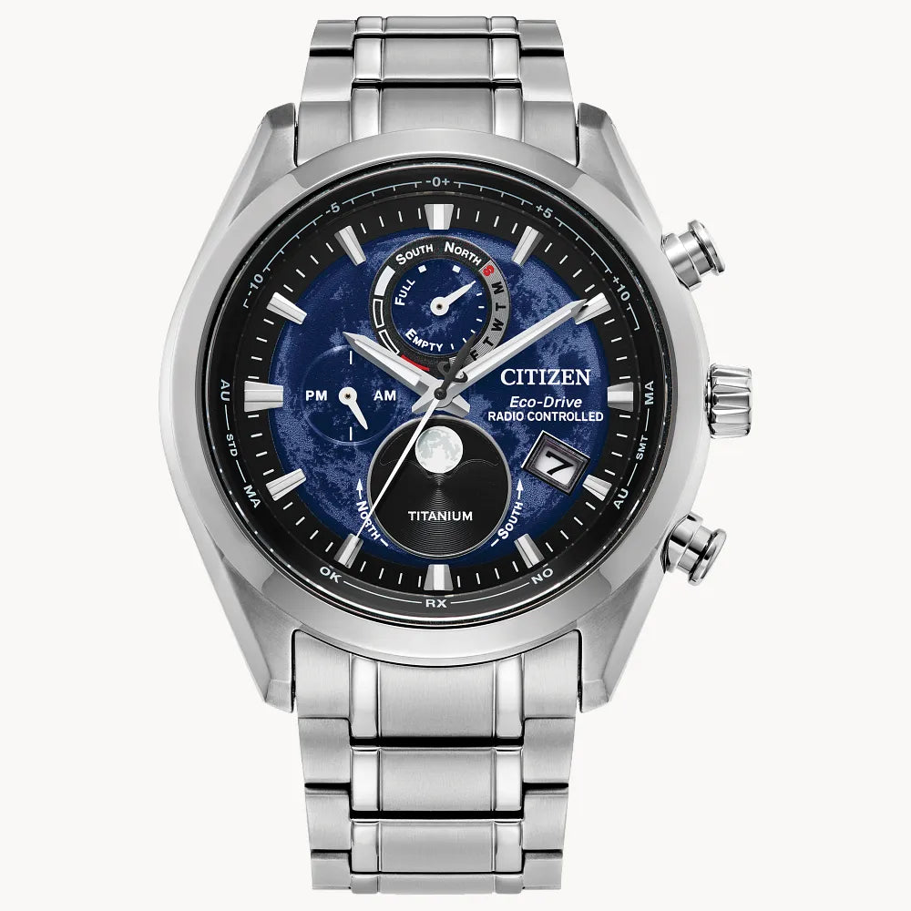 Citizen Tsuki-yomi A-T Atomic Timekeeping / Super Titanium™ BY1010-57L