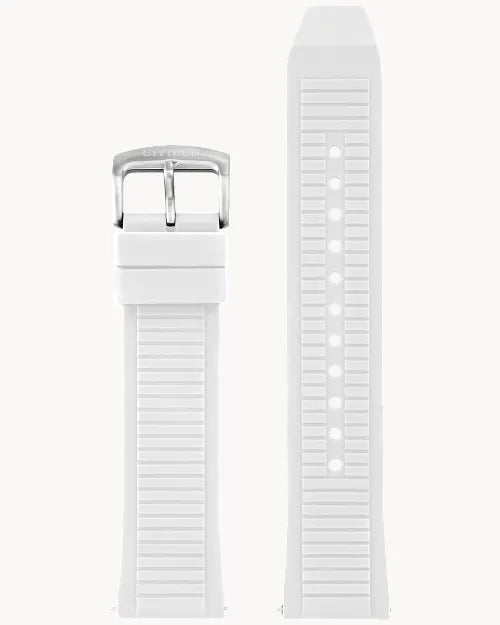 Citizen White Silicone Strap (22mm) 59-A5MFJ-02