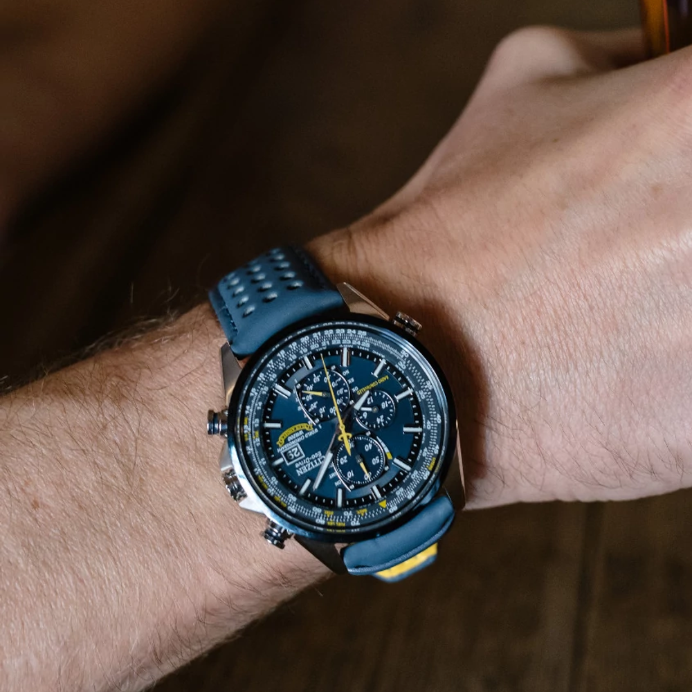 Citizen World Chronograph A-T Atomic Timekeeping AT8020-03L