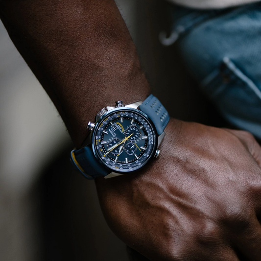 Citizen World Chronograph A-T Atomic Timekeeping AT8020-03L