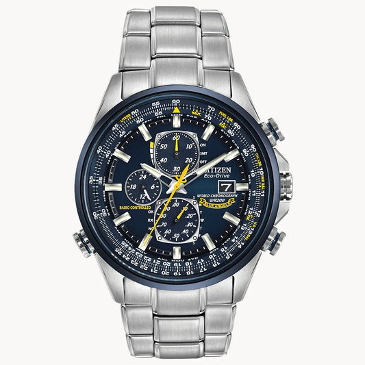 Citizen World Chronograph A-T Atomic Timekeeping AT8020-54L