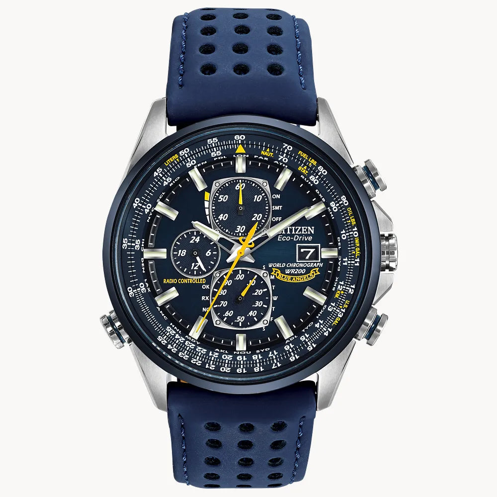 Citizen World Chronograph A-T Atomic Timekeeping AT8020-03L