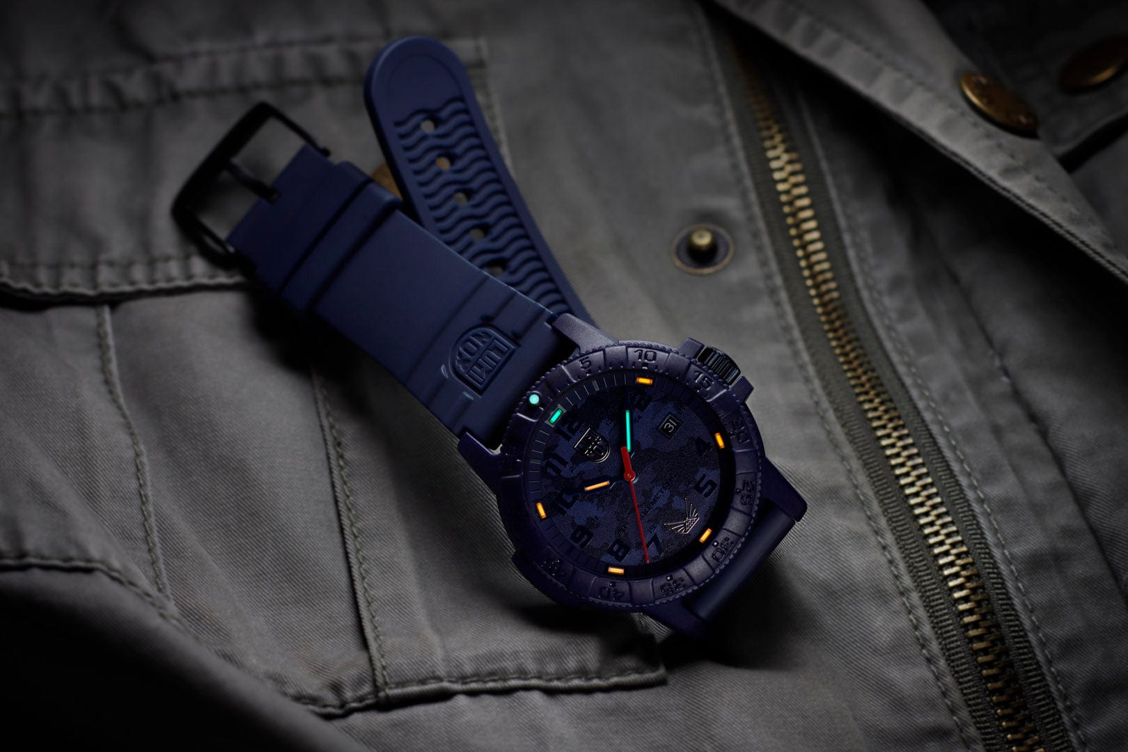 Luminox Volition America Leatherback Sea Turtle Giant Navy Out, 44 mm XS.0323.VOL