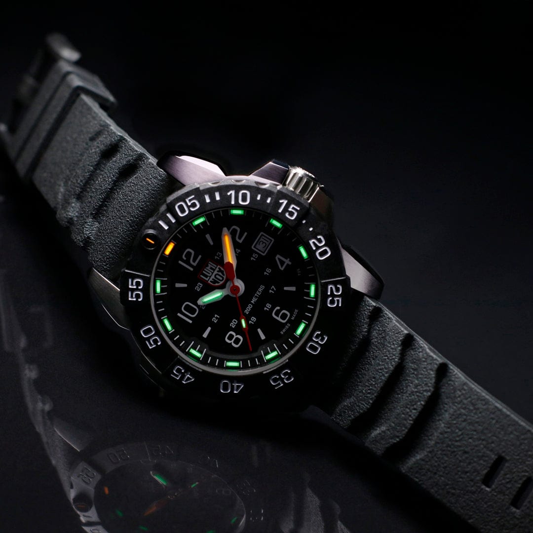 Luminox Navy Seal Rubber, Steel, Carbonox (RSC) Military Watch, 45 mm XS.3251.CB