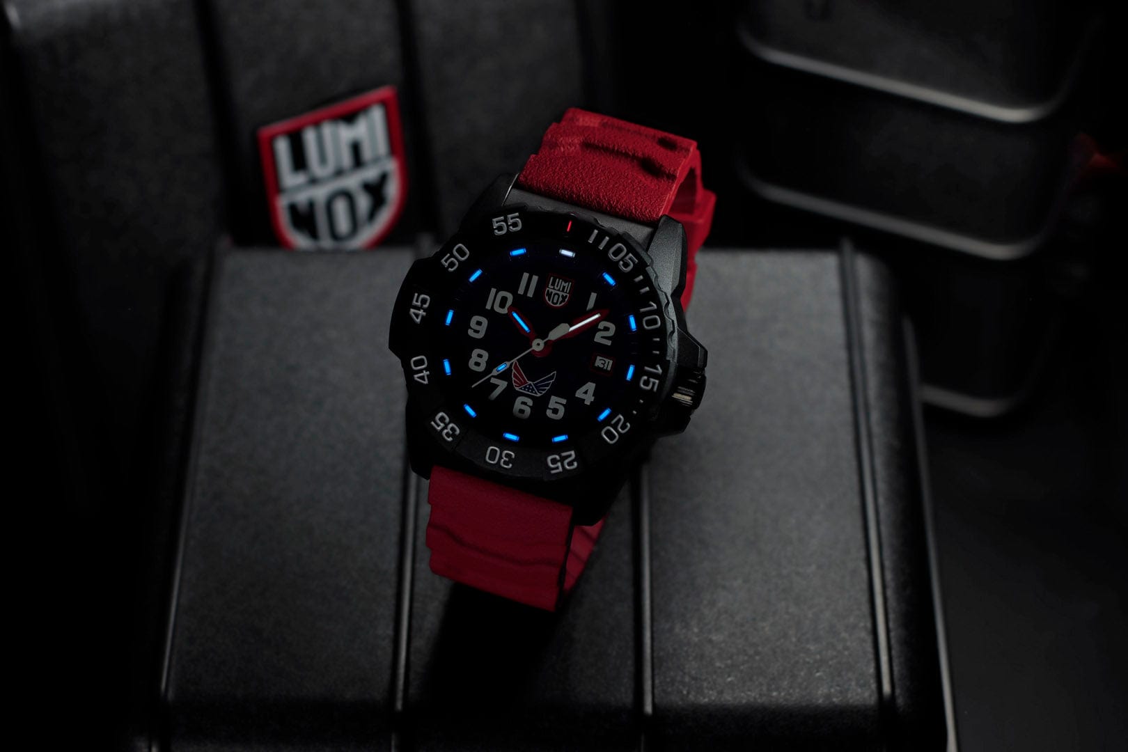 Luminox Volition America Patriot Timepiece Dive Watch, 45 mm XS.3501.LM.VO.SET