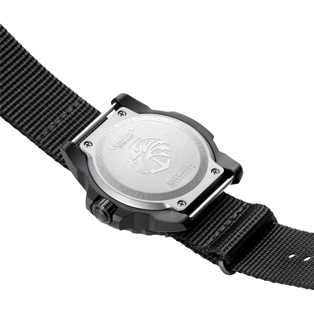 Luminox Navy Seal Foundation 3500 Series Military Dive Watch, 45 mm XS.3517.NSF.SET