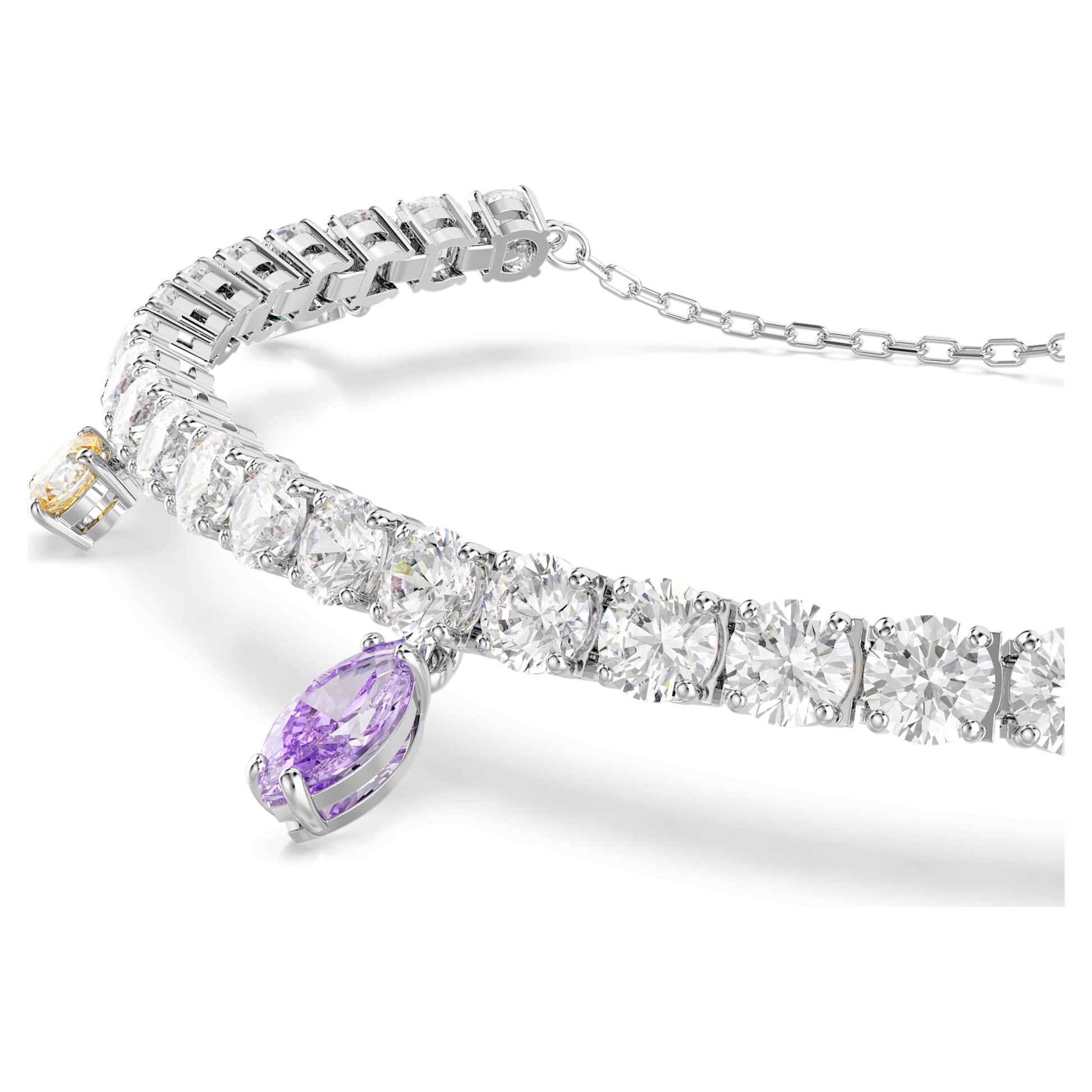 Swarovski Ariana Grande x Swarovski bracelet Mixed cuts, Multicolored, Rhodium plated 5742463
