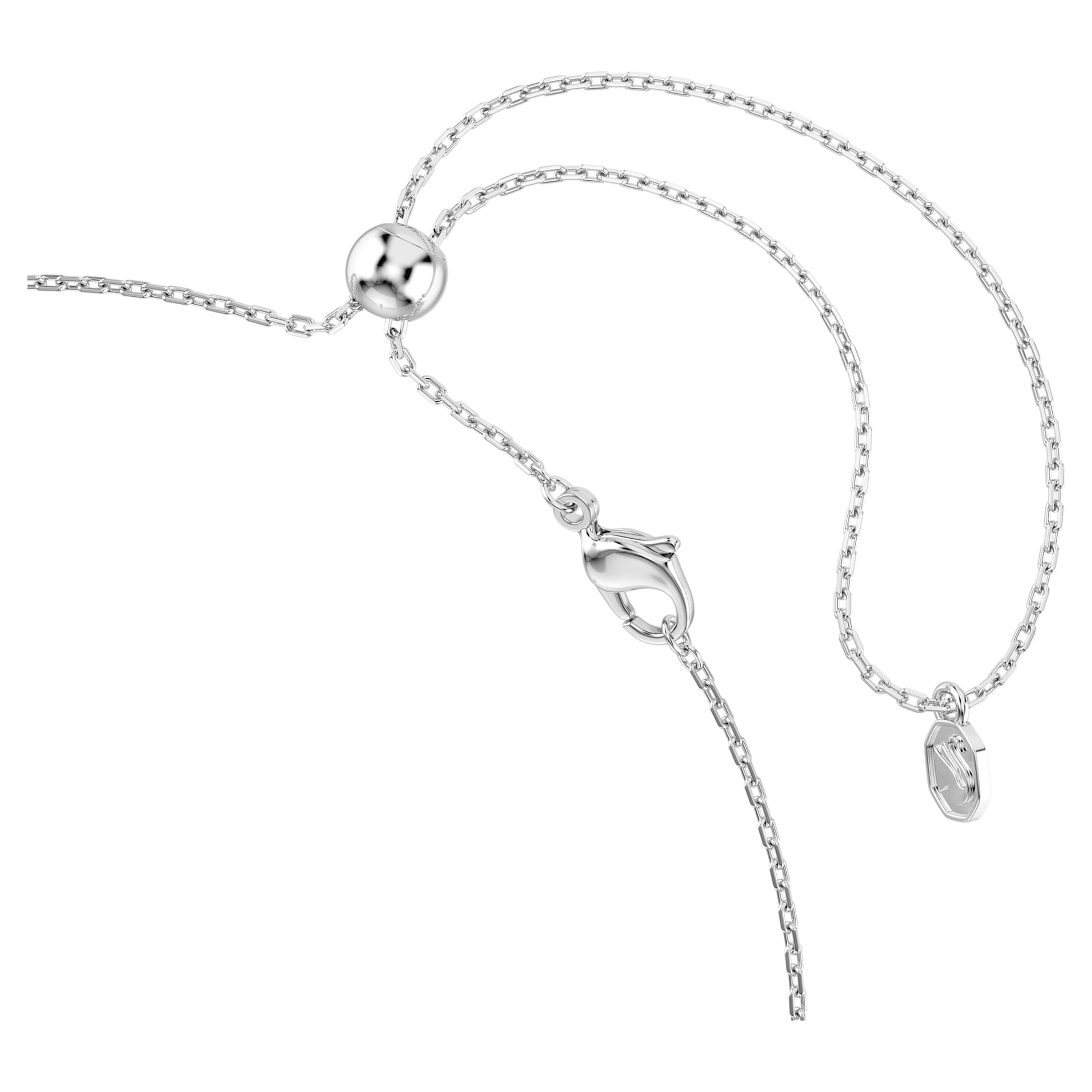 Swarovski Ariana Grande x Swarovski choker Mixed cuts, Flower, Multicolored, Rhodium plated 5749189