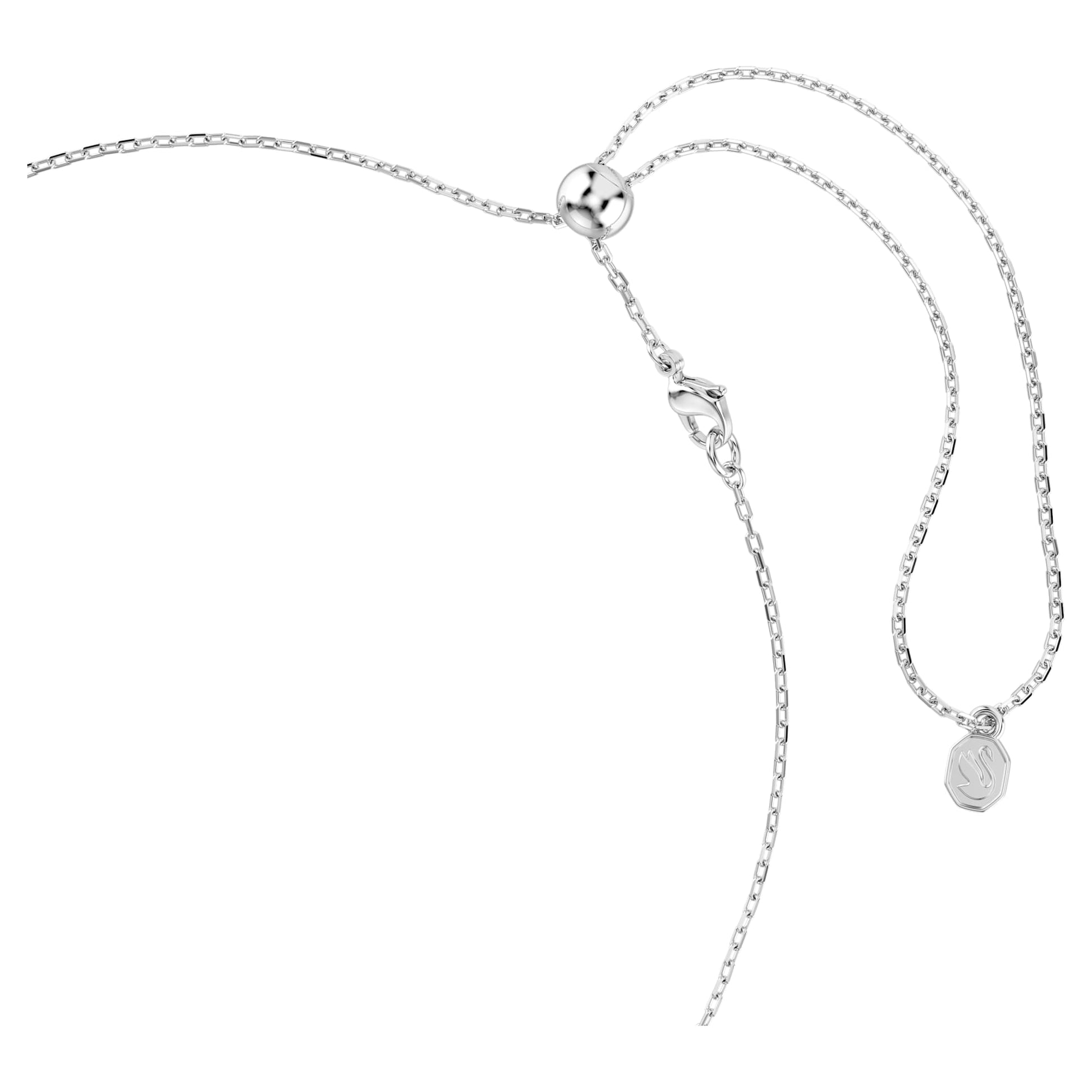 Swarovski Ariana Grande x Swarovski necklace Mixed cuts, Multicolored, Rhodium plated 5737422