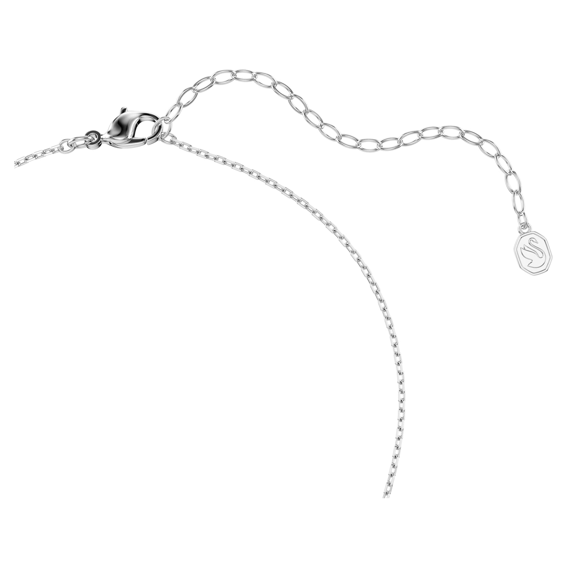 Swarovski Ariana Grande x Swarovski pendant Mixed cuts, Dragonfly, Multicolored, Rhodium plated 5737383