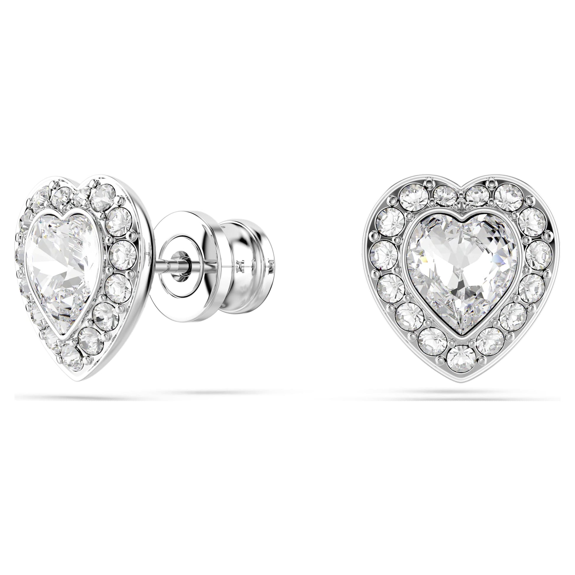 Swarovski Ariana Grande x Swarovski set Mixed cuts, Heart, White, Rhodium plated 5720849