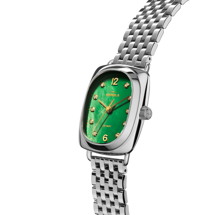 Shinola Diamond Bixby Watch S0120305281-1-GrnMOP-29x34-USA