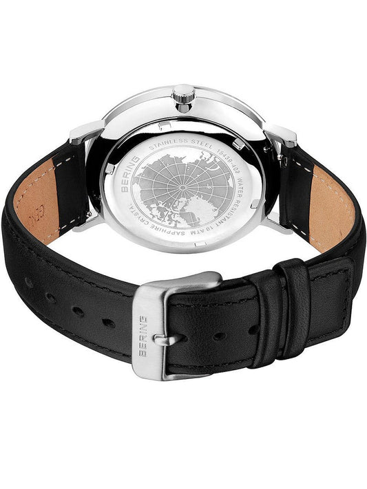 Bering Bering Solar Brushed Silver 15439-402 45mm 15439-402