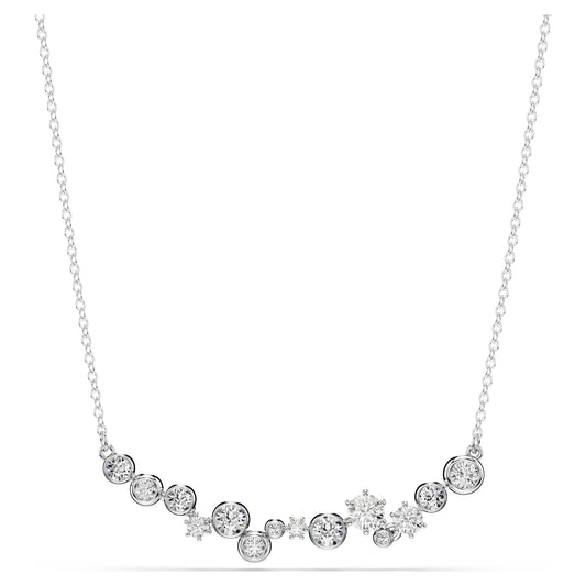 Swarovski Constella necklace Mixed cuts, White, Rhodium plated 5722473