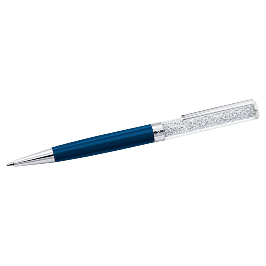 Swarovski Crystalline ballpoint pen Blue, Blue lacquered, Chrome plated 5351068