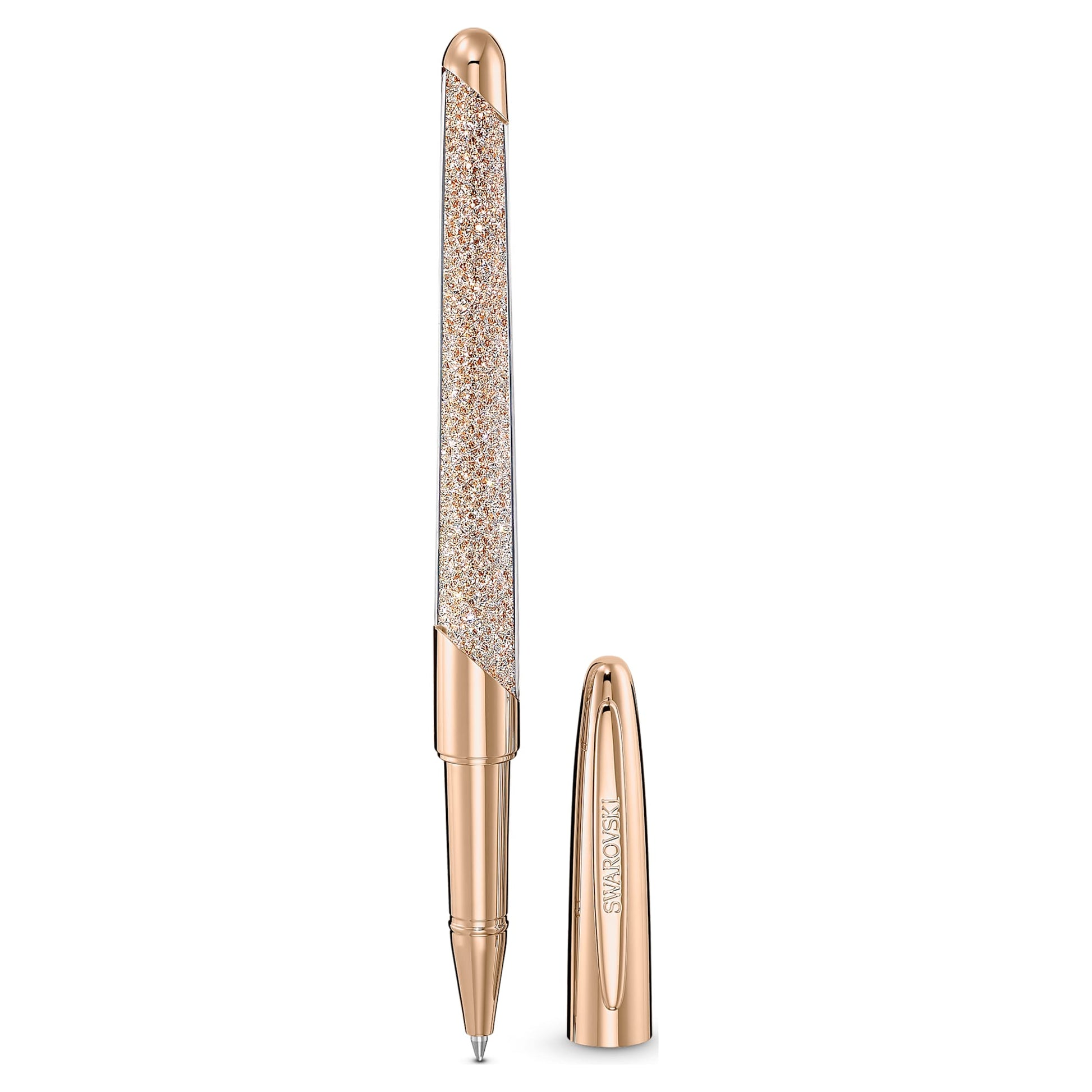 Swarovski Crystalline rollerball pen Rose gold tone, Rose gold-tone plated 5534325
