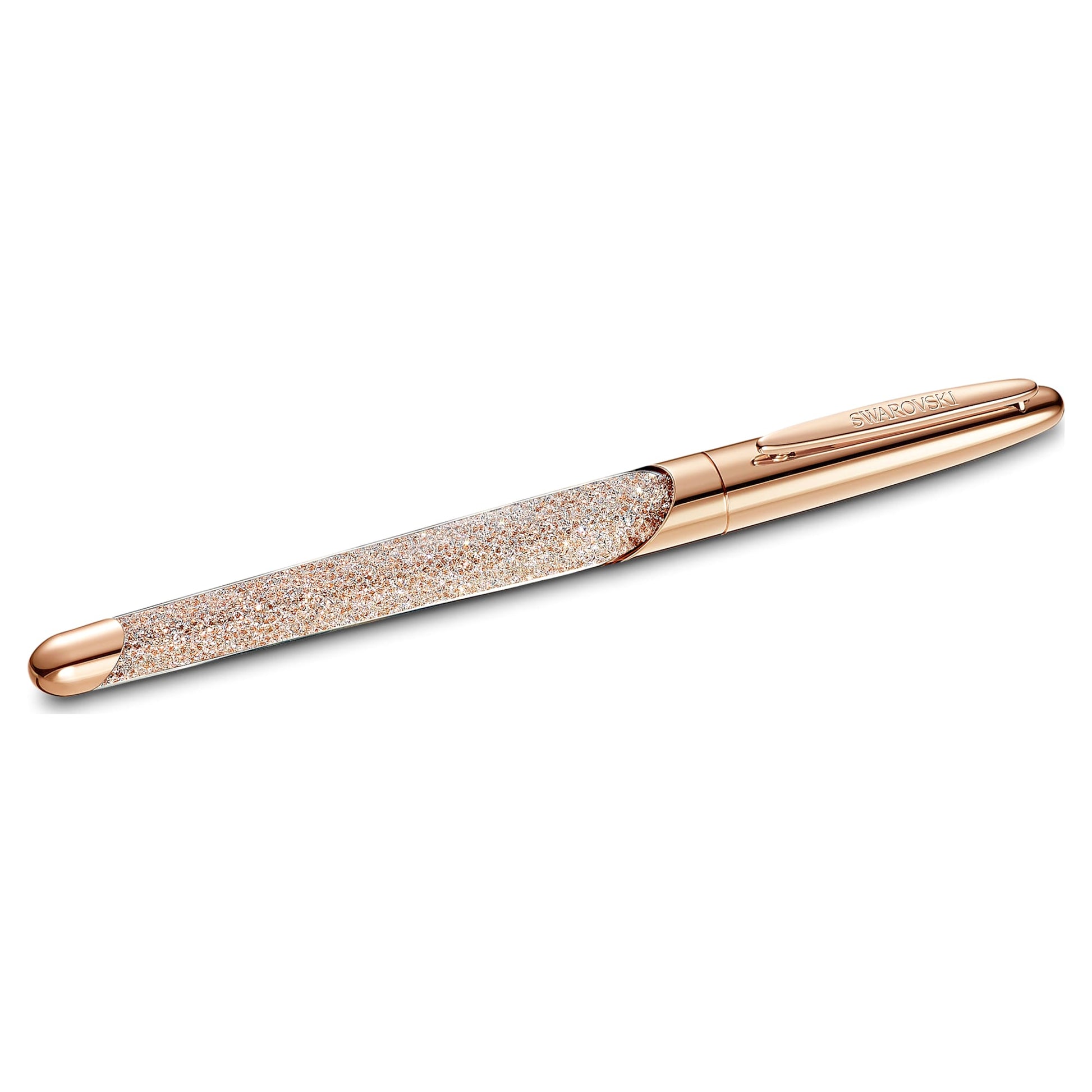 Swarovski Crystalline rollerball pen Rose gold tone, Rose gold-tone plated 5534325