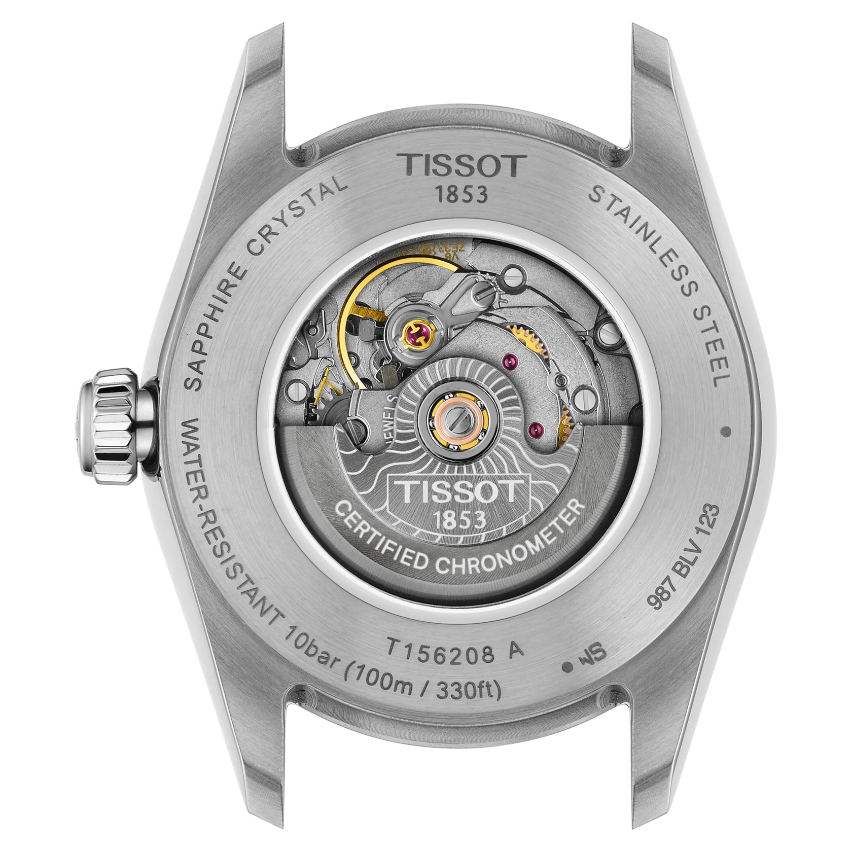 Tissot Ballade Powermatic 48 COSC 30mm T156.208.11.033.00