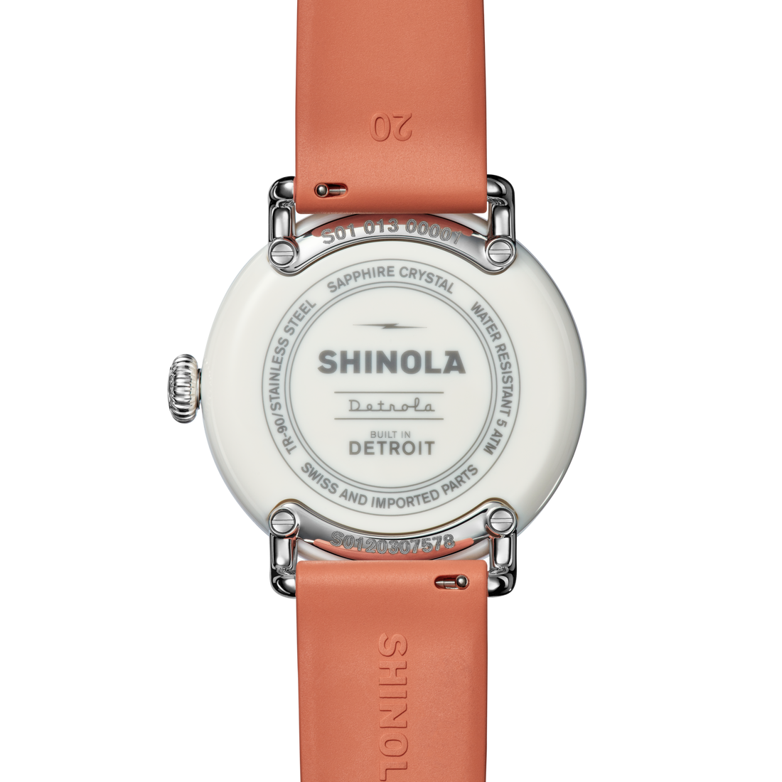 Shinola Detrola Watch S0120307578-1-WarmGry-41-USA