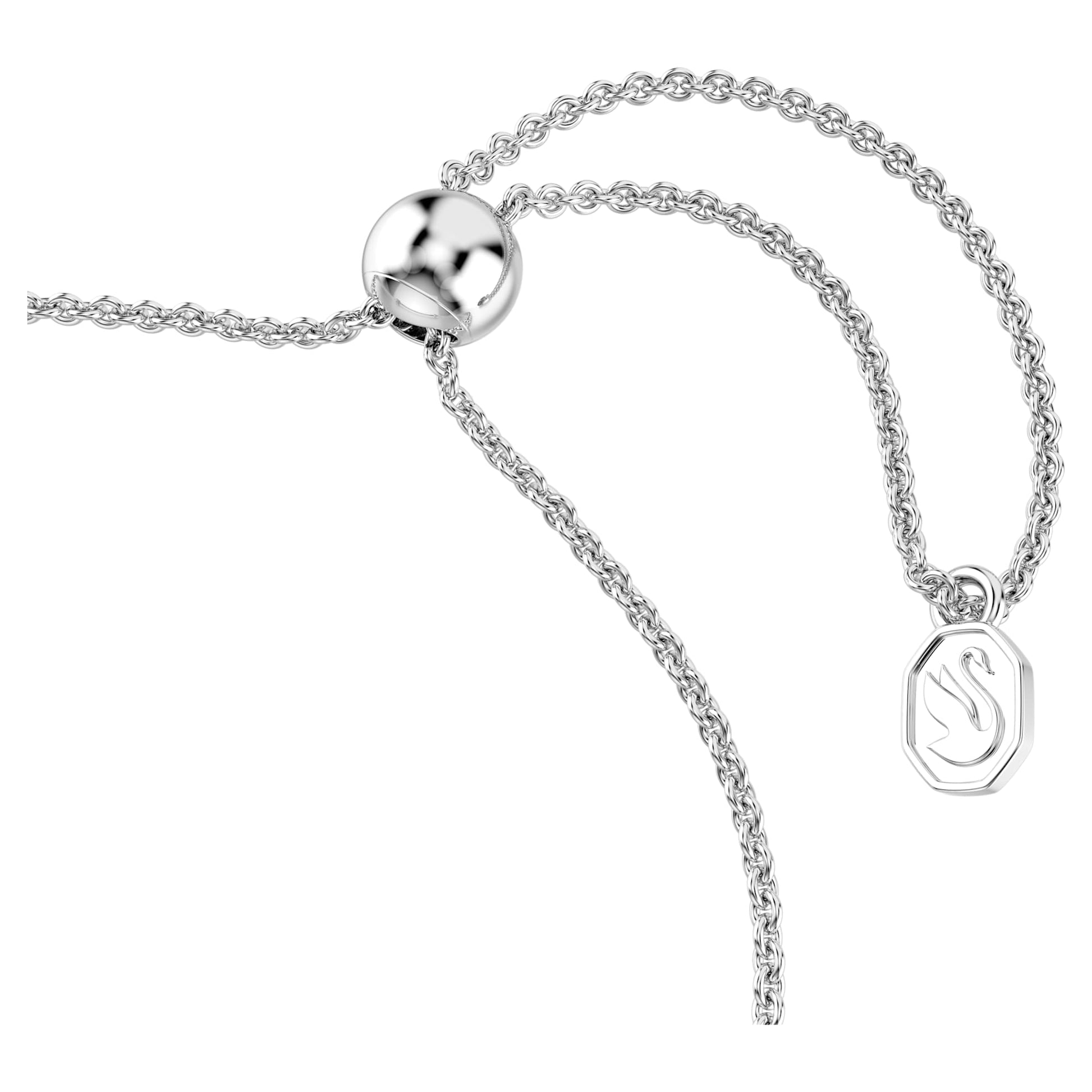 Swarovski Idyllia bracelet Mixed cuts, Arrow, White, Rhodium plated 5741523