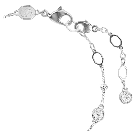 Swarovski Imber bracelet  Round cut, White, Rhodium plated 5696079