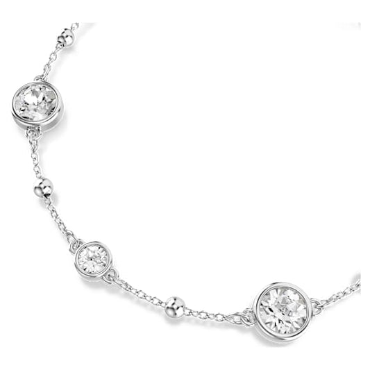 Swarovski Imber bracelet  Round cut, White, Rhodium plated 5696079