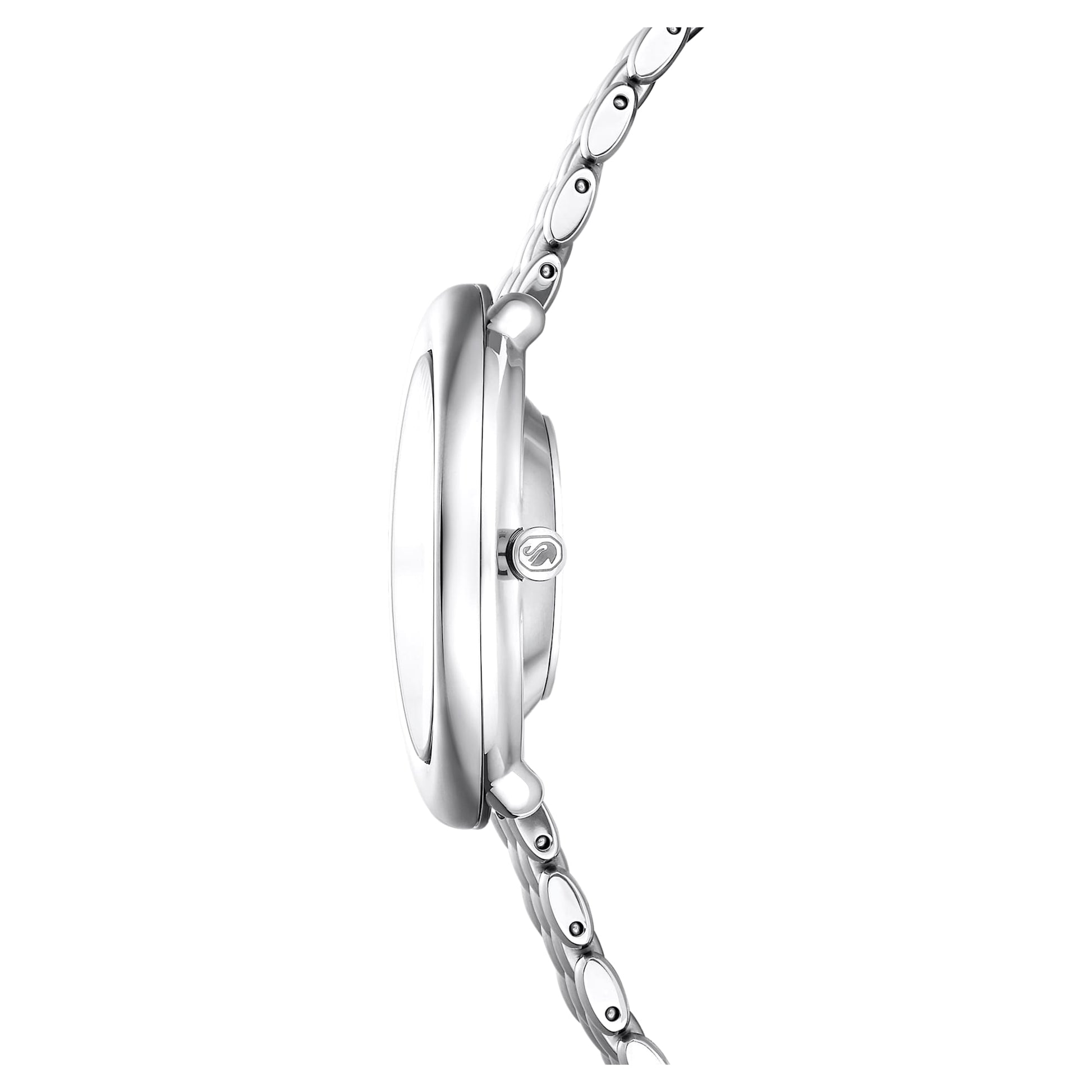 Swarovski Imber oval watch Swiss Made, Metal bracelet, Silver tone, Stainless steel
5717590