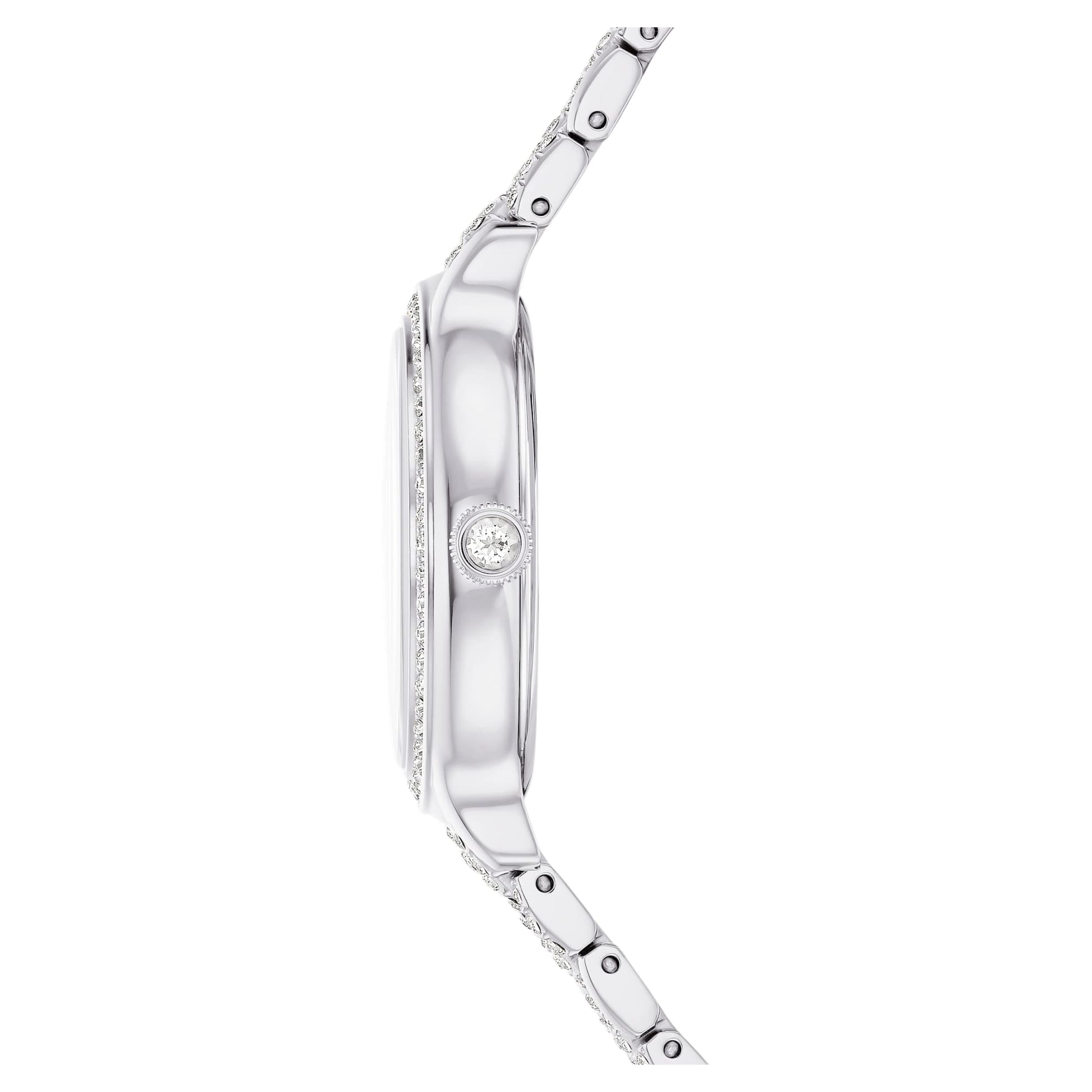 Swarovski Imber watch Swiss Made, Metal bracelet, Silver tone, Stainless Steel 5693634