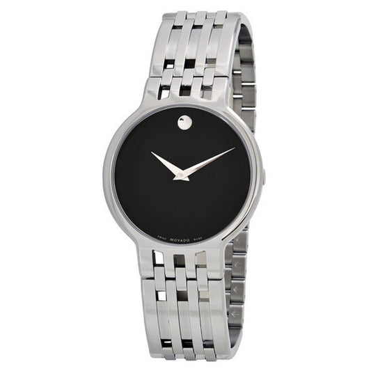 Movado Esperanza Quartz Black Dial Men's Watch 0606042