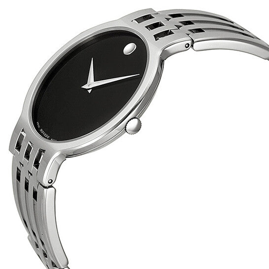 Movado Esperanza Quartz Black Dial Men's Watch 0606042