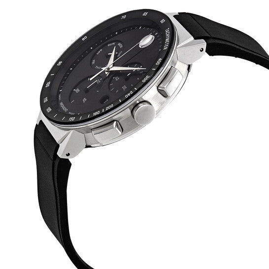 Movado Sapphire Chronograph Black Dial Men's Watch 0607240