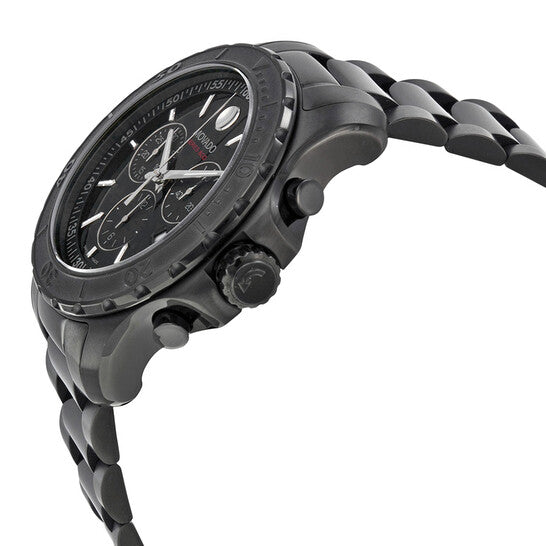 Movado Series 800 Chronograph Black PVD Men's Watch 2600119