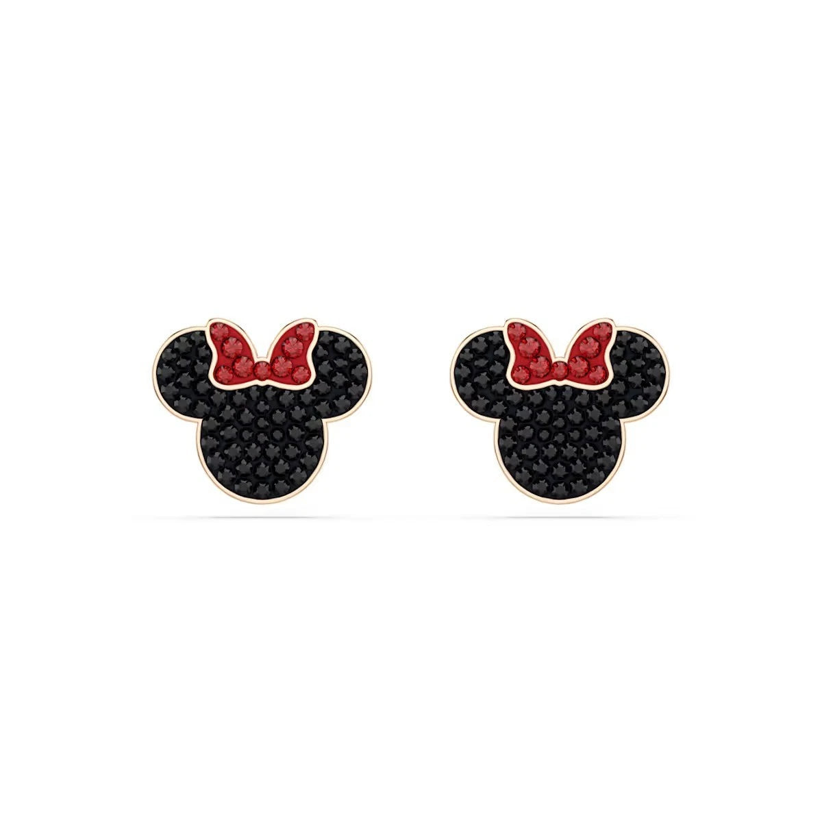 Swarovski Swarovski Minnie Stud Earrings, Multicolored, Rose Gold Tone Plated 5737561 5737561