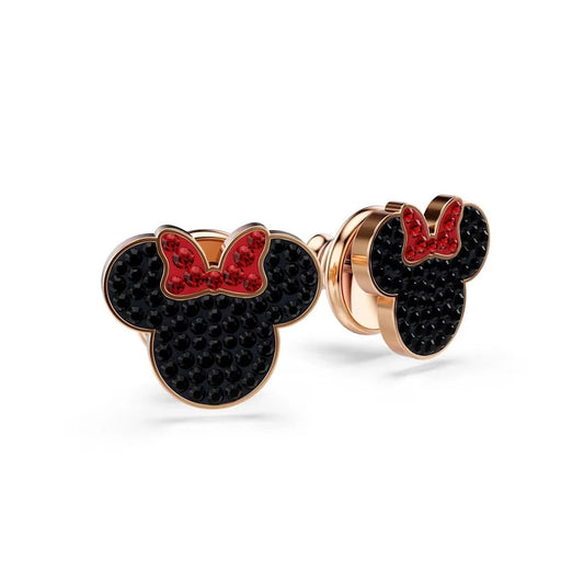 Swarovski Swarovski Minnie Stud Earrings, Multicolored, Rose Gold Tone Plated 5737561 5737561