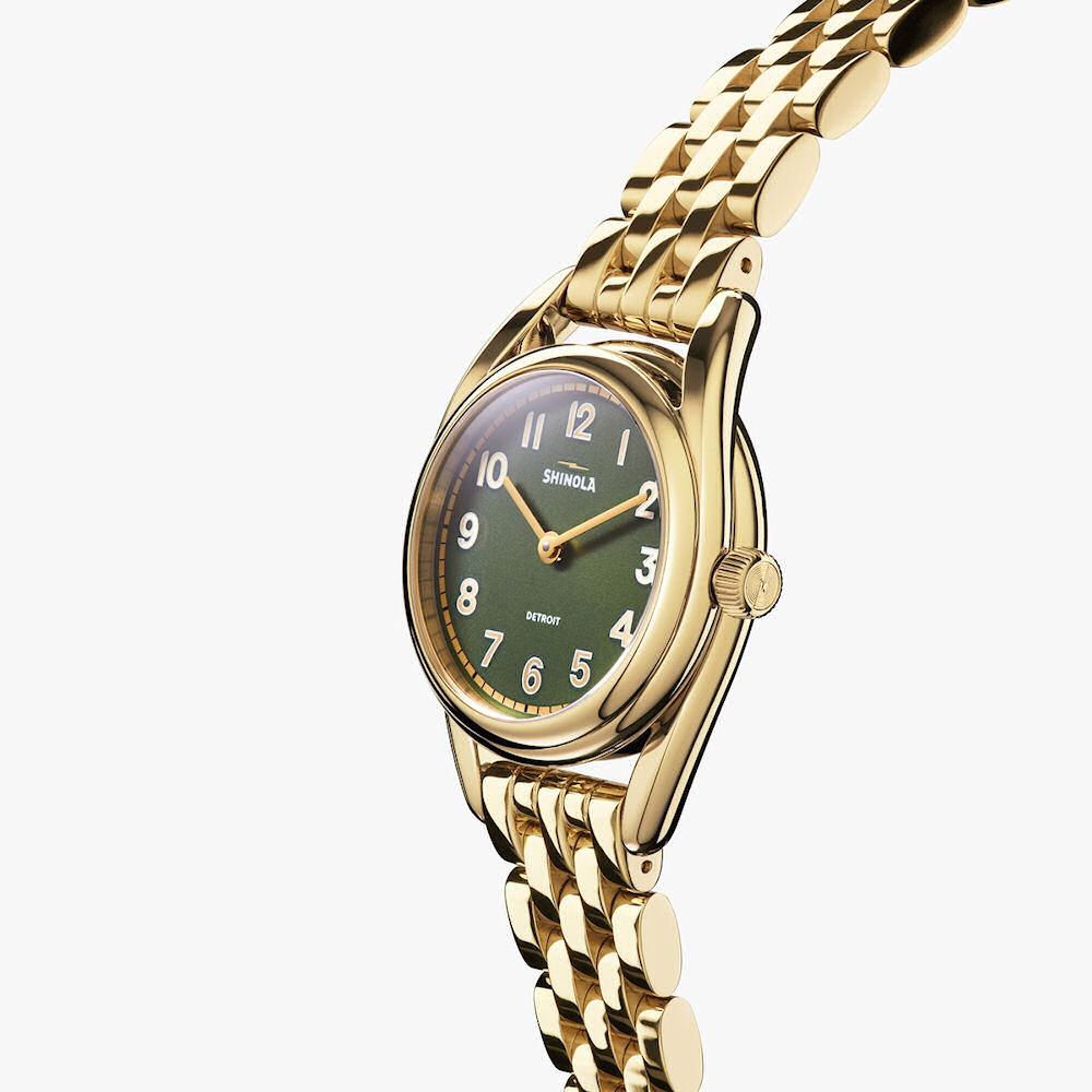 Shinola Derby 30mm Green Olive Dial S0120226478