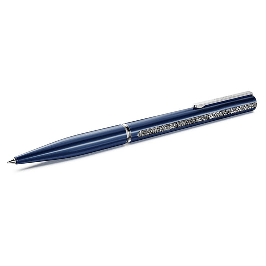 Swarovski Shimmer ballpoint pen Blue, Blue lacquered, Chrome plated 5707709