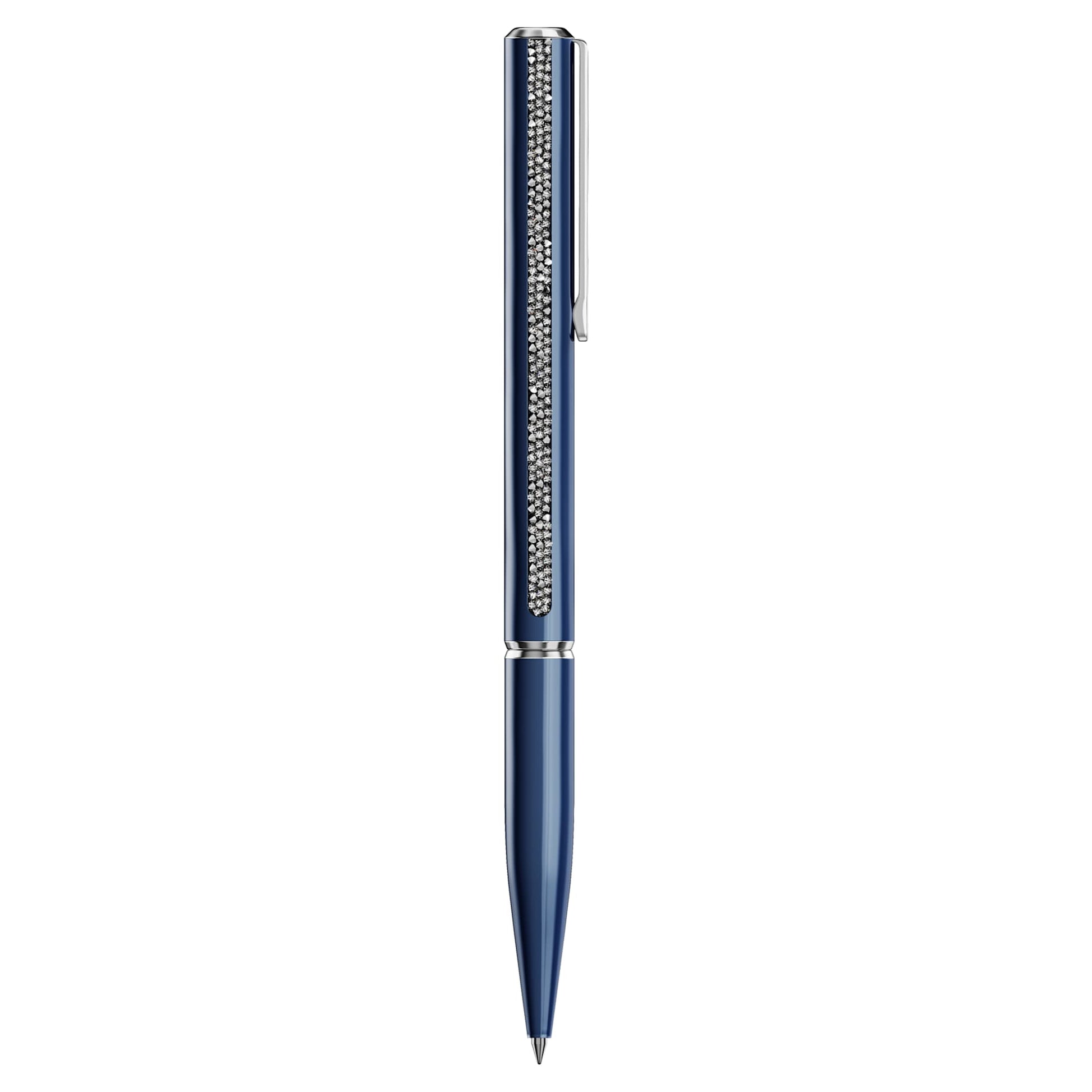 Swarovski Shimmer ballpoint pen Blue, Blue lacquered, Chrome plated 5707709